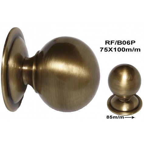 Pomo Bola Patina
